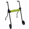 Andador Rollator SIMPLY NEO de 2 ruedas GIMA – Plegable, empuñaduras regulables y carga de 150 kg, color anís (Ref. 43127)
