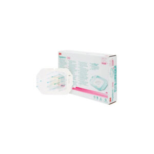 Apósito 3M™ Tegaderm™ CHG 10x12 cm con Clorhexidina para Fijación de Catéteres Intravenosos – Caja de 25 uds (Ref. 1658R)
