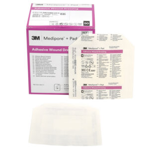 Apósito adhesivo 3M Medipore™ + Pad 5 x 7 cm (Ref. 3562E) – Caja de 50 unidades