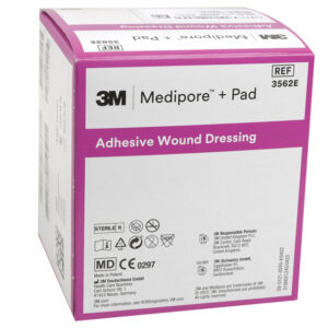 Apósito adhesivo 3M Medipore™ + Pad 5 x 7 cm (Ref. 3562E) – Caja de 50 unidades