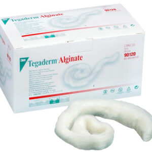 Apósito de Alginato de Calcio 3M™ Tegaderm™ High Integrity – Formato Cuerda 30,4 x 2 cm, Estéril (Ref. 90120 / SKU GM59593) – Caja de 5 uds