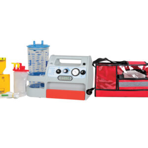 Aspirador portátil a batería MINI ASPEED EVO GIMA 2 l – Alto flujo y alto vacío con soporte para ambulancia (Ref. 28278)