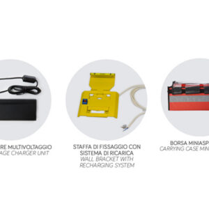 Aspirador portátil a batería MINI ASPEED EVO GIMA 2 l – Alto flujo y alto vacío con soporte para ambulancia (Ref. 28278)