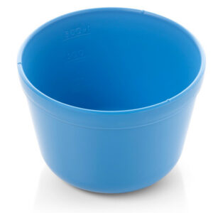 Bacín de Loción (Gallipot/Lotion Bowl) de Polipropileno 100 mm, Graduado 300 ml y Autoclavable | Caja 10 uds (Ref. 37732)