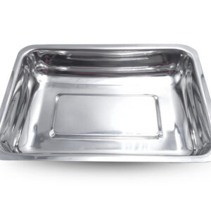 Bandeja para Instrumental Quirúrgico en Acero Inoxidable AISI 202 – Recipiente GIMA para Esterilización y Organización