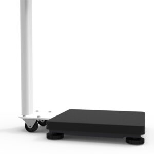 Báscula de columna digital profesional WUNDER RB200 GIMA – 150/250 kg – 50/100 g – Clase III – lectura de peso, talla e IMC