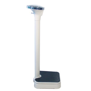 Báscula de columna mecánica profesional WUNDER R150A de GIMA – 150 kg, esfera analógica Ø 180 mm – Clase IIII (Ref. 25011)