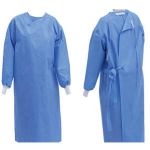 Batas Quirúrgicas Desechables 40 g/m² No Estériles en Tejido SMMS – GIMA | Tallas M, L, XL y XXL (Caja de 100 uds)