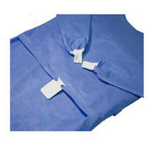 Batas Quirúrgicas Desechables 40 g/m² No Estériles en Tejido SMMS – GIMA | Tallas M, L, XL y XXL (Caja de 100 uds)