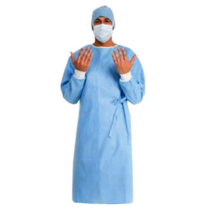 Batas Quirúrgicas Desechables 40 g/m² No Estériles en Tejido SMMS – GIMA | Tallas M, L, XL y XXL (Caja de 100 uds)
