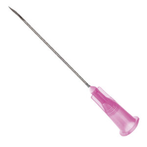 BD MICROLANCE NEEDLES 18G - 1.20x40 mm pink