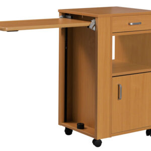 BEDSIDE TABLE - extractable tray - wood for 27672/3