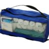 BLUE BIG POUCH WITH HANDLE