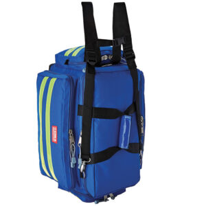Bolsa de Emergencia Smart Bag GIMA | Maletín médico ignífugo de poliéster 600D con recubrimiento PVC – Tallas pequeña y mediana, rojo y azul (Refs. GM27150, GM27151, GM27152)