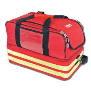 Bolsa de Emergencias GIMA LIFE-2 con 5 Bolsas Extraíbles de Colores | Poliéster 600D Resistente al Agua, 49 x 28 x 33 cm | Ref. 27161