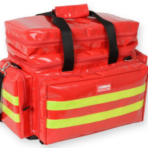 Bolsa de Emergencias Médicas Smart Bag GIMA de Poliéster PVC – Talla Media – Color Rojo | Ref. 27157