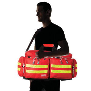 Bolsa de Emergencias Smart Bag GIMA Modelo Grande Color Rojo – Poliéster 600D con Recubrimiento de PVC, 65 x 35 x 35 cm | Ref. 27153