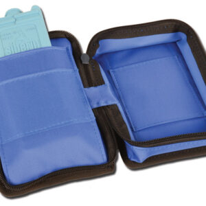 Bolsa Isotérmica Mini para Medicamentos MINI DIABETIC BAG – Nylon Vinílico Azul, Modelo Vacío – GIMA (Ref. 27254 / GM27254)