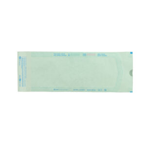 Bolsa mixta plana autosellante ELINE para esterilización por vapor y óxido de etileno – GIMA – Papel médico y lámina de poliéster-polipropileno – Ref. GM35857-F