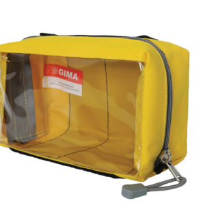 Bolsa rectangular E1 con ventana y asa, color amarillo – GIMA (Ref. 27182) | Módulo para mochila y maletín LIFE-2