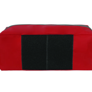 Bolsa rectangular E2 con ventana en poliéster 600D y velcro trasero — GIMA (28 x 12 x 10 cm)