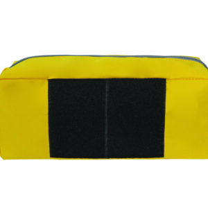 Bolsa rectangular E2 con ventana en poliéster 600D y velcro trasero — GIMA (28 x 12 x 10 cm)