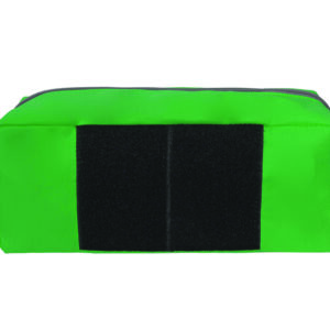 Bolsa rectangular E2 con ventana en poliéster 600D y velcro trasero — GIMA (28 x 12 x 10 cm)