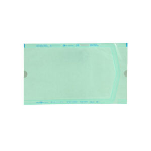Bolsas mixtas planas ELINE GIMA para esterilización por vapor y óxido de etileno | Papel médico y film verde | 12 medidas de 100x300 a 400x600 mm