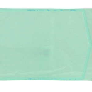 Bolsas mixtas planas ELINE GIMA para esterilización por vapor y óxido de etileno | Papel médico y film verde | 12 medidas de 100x300 a 400x600 mm