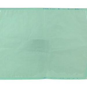 Bolsas mixtas planas ELINE GIMA para esterilización por vapor y óxido de etileno | Papel médico y film verde | 12 medidas de 100x300 a 400x600 mm