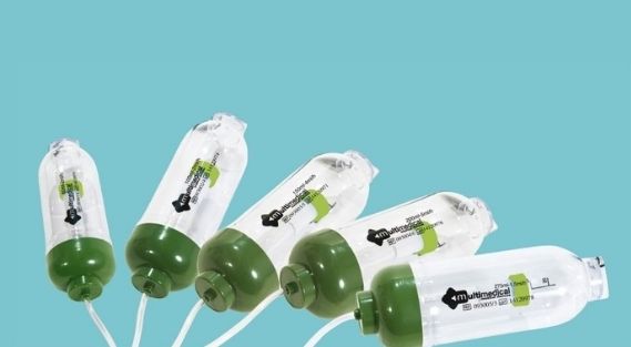 bombas elastomericas infusion alto flujo continuo dehp free terapia antibiotica