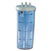 Botella de aspiración de 2 litros con tapa y sistema de rebosadero – Autoclavable 121 °C (Ref. GIMA 28236)