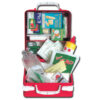 Botiquín de primeros auxilios Medium con maleta de plástico – Kit completo de 16 accesorios GIMA (Ref. 34196)
