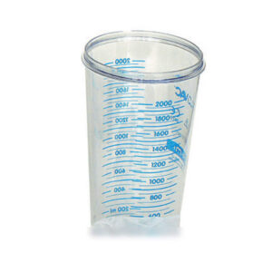 BOTTLE 2 l without COVER for disposable liner