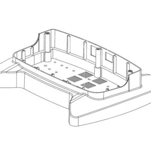 BOTTOM BASE for Clinic/Hospi Plus - spare