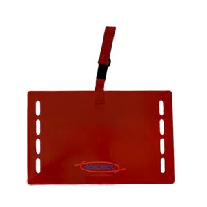 BOTTOM CUSHION FOR OB HEAD IMMOBILISER RED