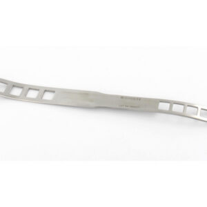 BRUENING S.S. TONGUE DEPRESSOR - fenestrated
