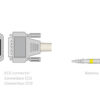 Cable de paciente ECG de 12 derivaciones de 2,2 m con conector banana – GIMA | Compatible con Biocare, Edan, Nihon Kohden y otros (Ref. GM54002-F)