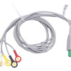 Cable de paciente ECG de 5 derivaciones GIMA – Repuesto para monitor 54405 – Requiere cable de conexión 54407 (Ref. 54406)