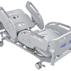 Cama hospitalaria eléctrica articulada de altura regulable GIMA – 4 secciones, Trendelenburg, capacidad 230 kg | Ref. 44800 (GM44800)