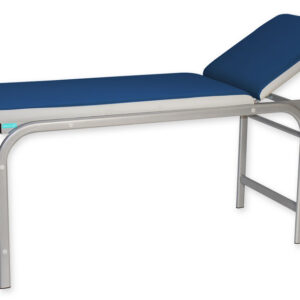 Camilla de Exploración King Plus GIMA – Tubo Oval 50×25 mm, Cabecero Regulable 75°, Color Azul | Ref. GM44490-F