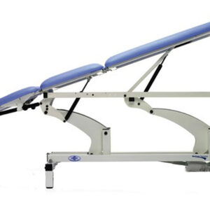 Camilla de Exploración y Tratamientos Eléctrica THER Trendelenburg GIMA con Reposabrazos – 3 Secciones con Muelle de Gas, Altura 47–97 cm, Carga 200 kg | Ref. GM27599