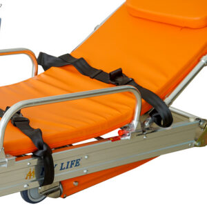 Camilla de Rescate y Evacuación con Carga Automática GIMA – Sistema de Rodadura para Ambulancia, Carga Máx. 159 kg (Ref. 34055) | SKU GM34055