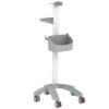 Carro para Monitor de Paciente y Ventilador con Placa Adaptadora (no incluida) – 5 Ruedas dobles, Carga 15 kg | GIMA Ref. 45760