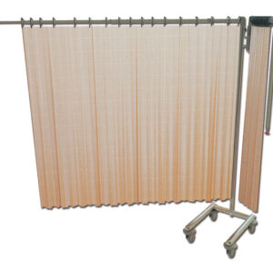 Carro separé plegable para 2 cortinas en acero inoxidable AISI 304 (sin cortinas) – GIMA Ref. 45506 | SKU GM45506