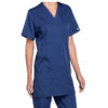 Casaca Sanitaria Unisex Cuello en V Cherokee ORIGINALS – 65% Poliéster / 35% Algodón