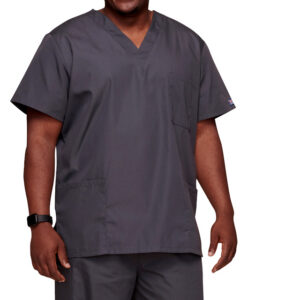 Casaca Sanitaria Unisex Cuello en V Cherokee ORIGINALS – 65% Poliéster / 35% Algodón