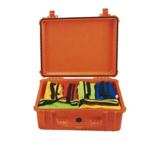 CASE EXPLORER G WITH 6 EMPTY POUCHES
