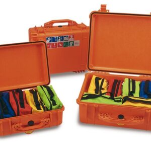 CASE EXPLORER M WITH 5 EMPTY POUCHES