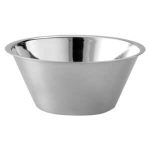 Cazoleta de mezcla cónica en acero inoxidable AISI 304, 100 ml (Ø80 × h33 mm) – GIMA Ref. 37800